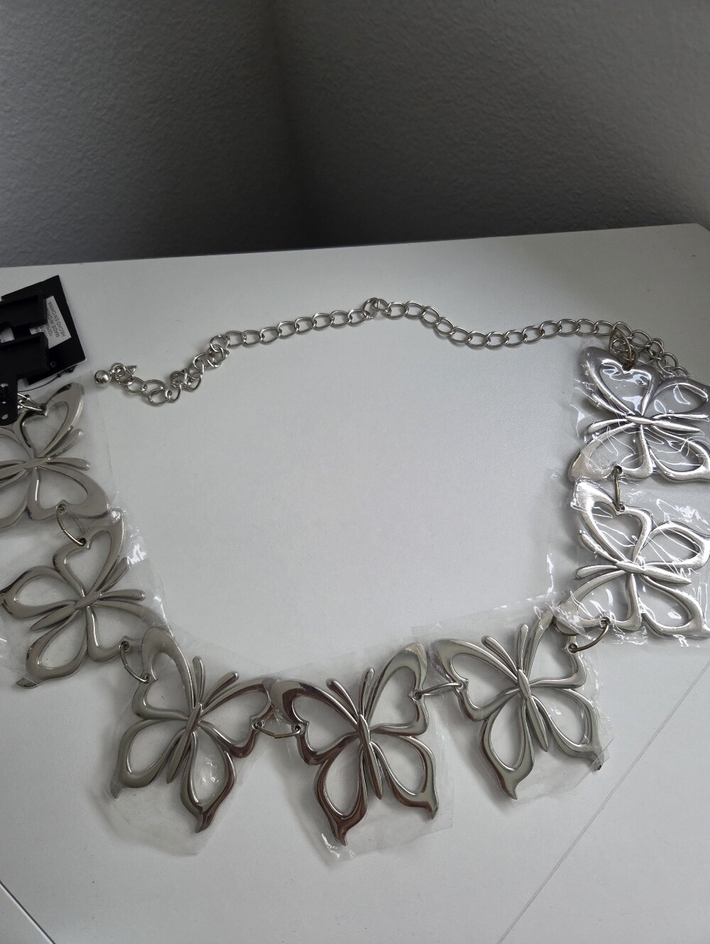 Silver Butterfly Belt